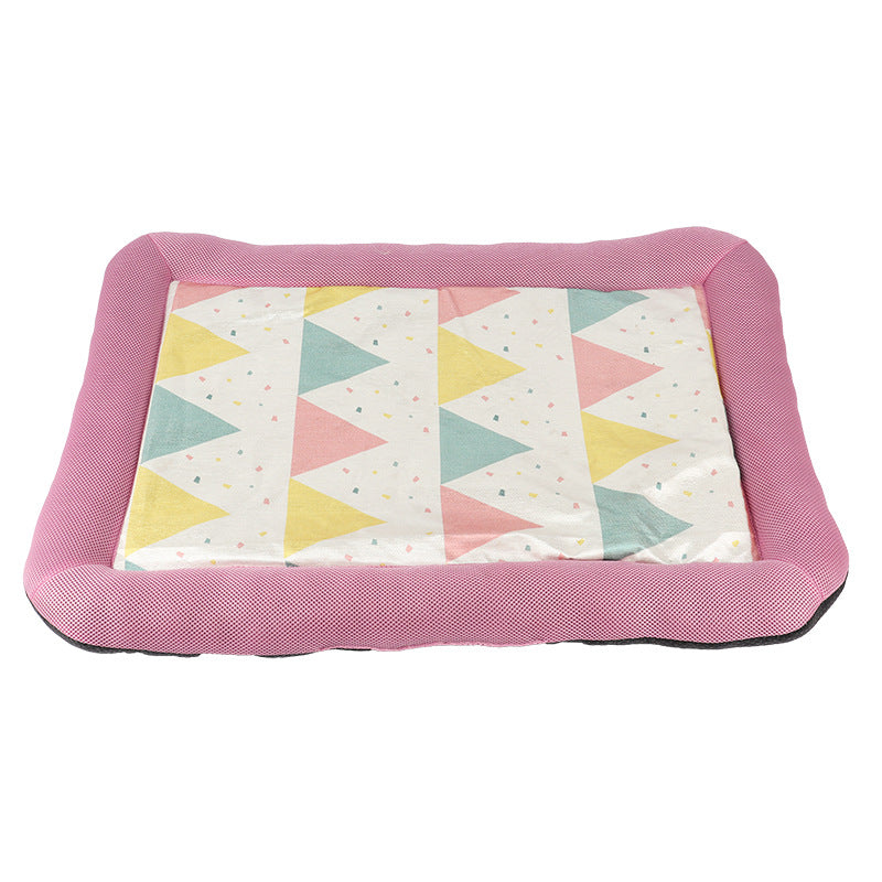 Summer Pet Ice Mat Dog Ice Silk Mat