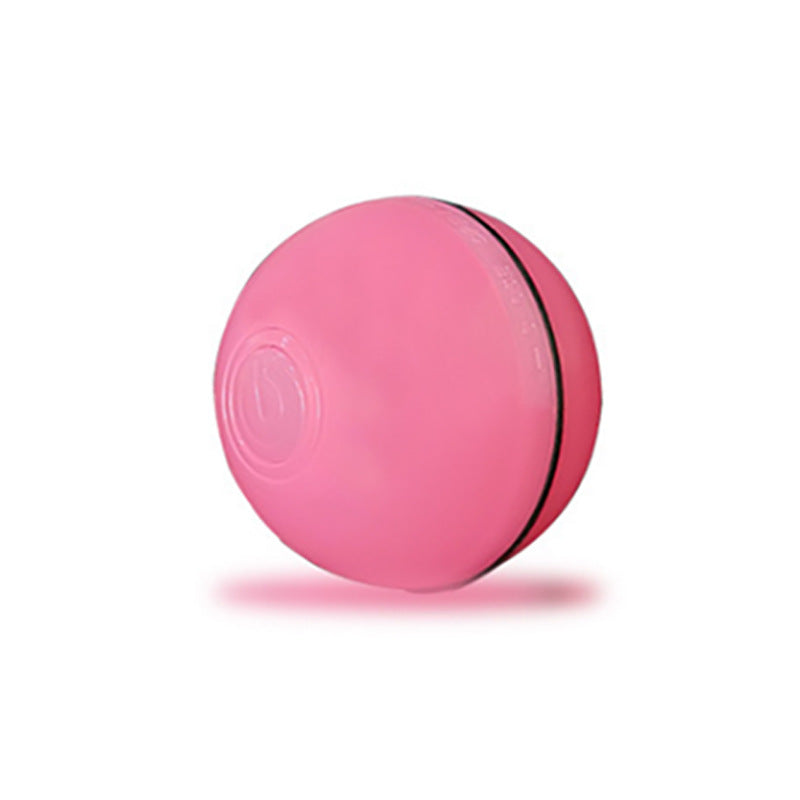 USB Rolling Flashing Cat Ball Toy