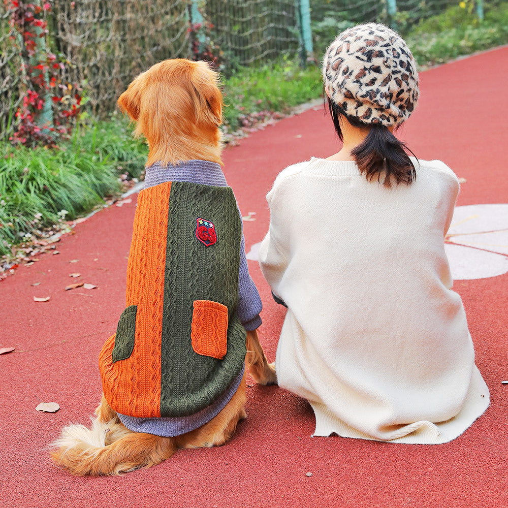 Thickening Large Dog Clothes Sweater