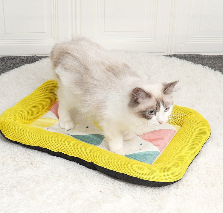 Summer Pet Ice Mat Dog Ice Silk Mat