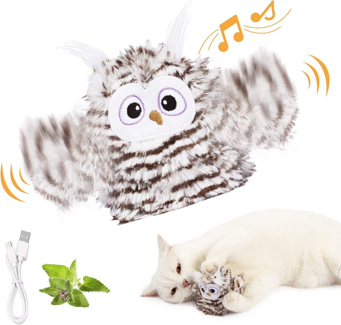 Interactive Plush Toys For Indoor Cats