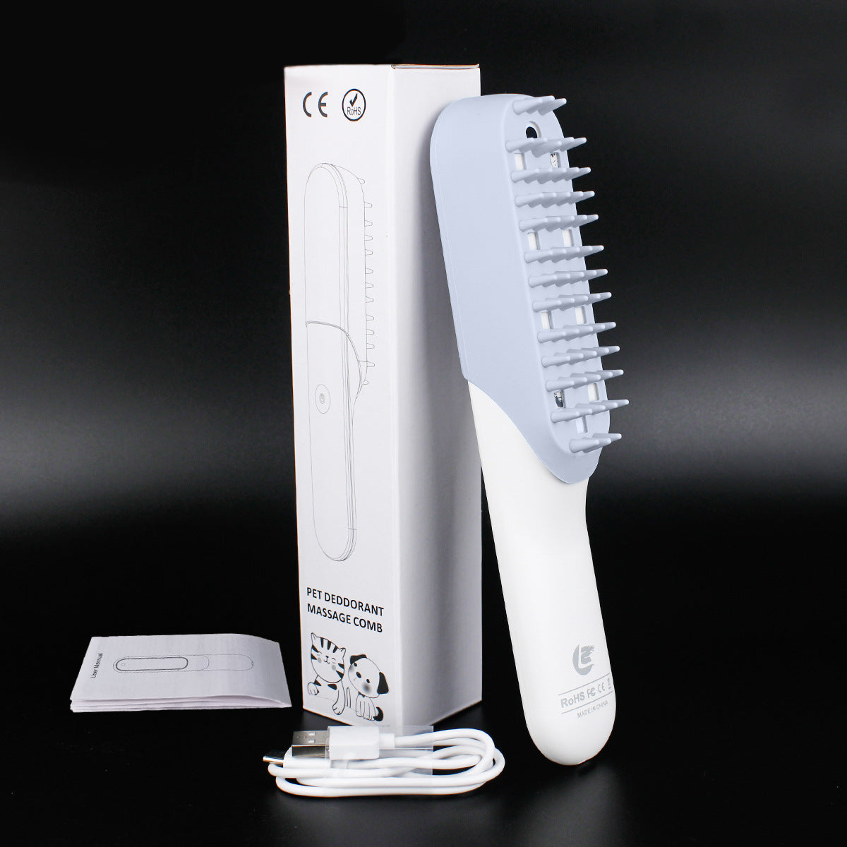 Pet Silicone Massage Brush Deodorant