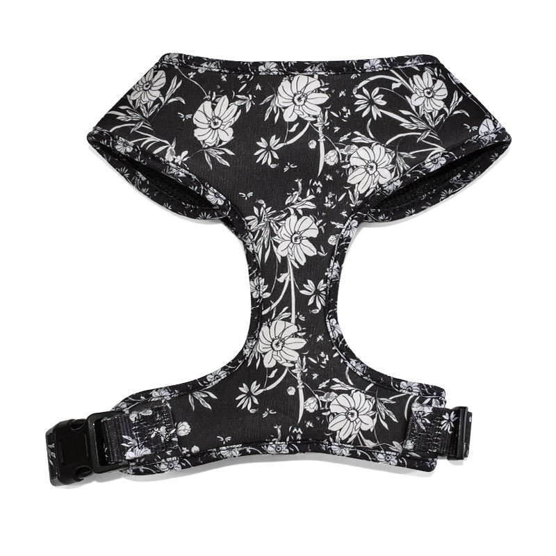 Pet Leash Vest Type Chest Back