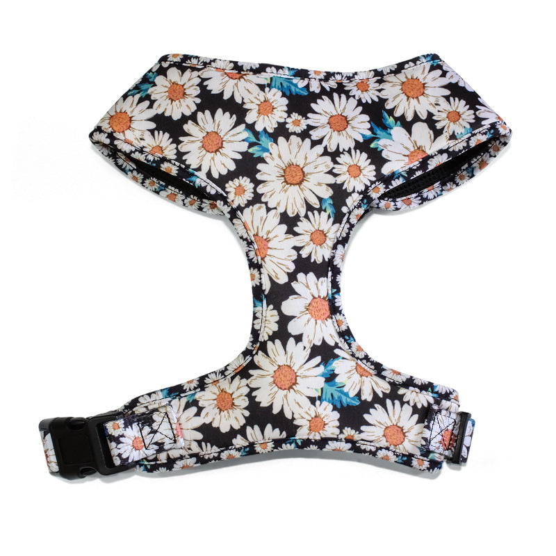 Pet Leash Vest Type Chest Back