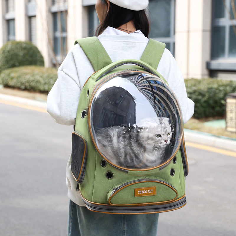 Transparent Pet Portable Backpack
