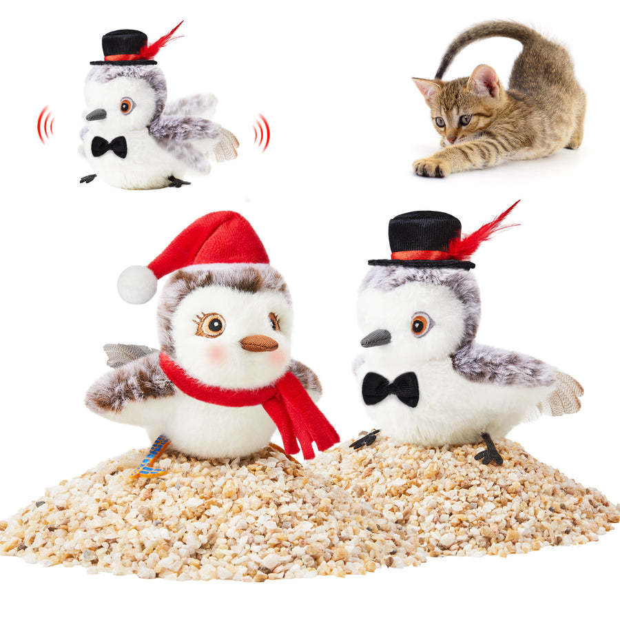 Interactive Plush Toys For Indoor Cats