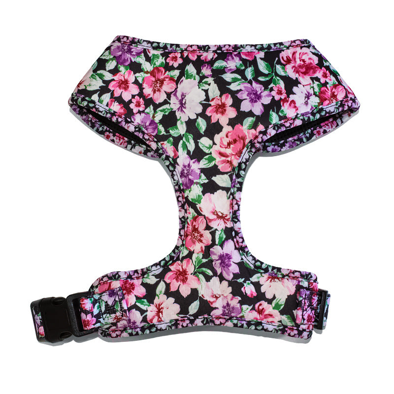 Pet Leash Vest Type Chest Back