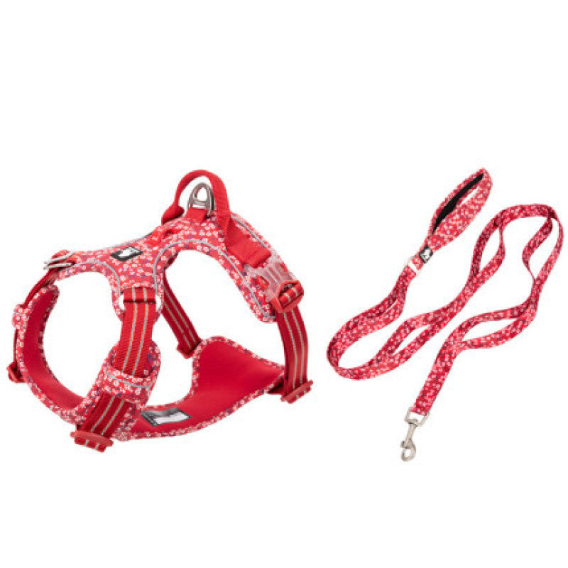 Pet Dog Leash Set Vest Type