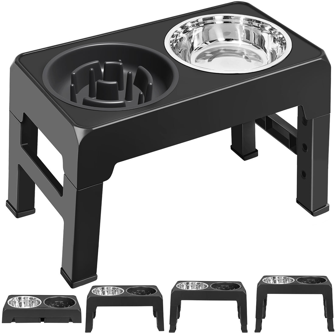 Lifting Dog Bowl Food Basin Integrated