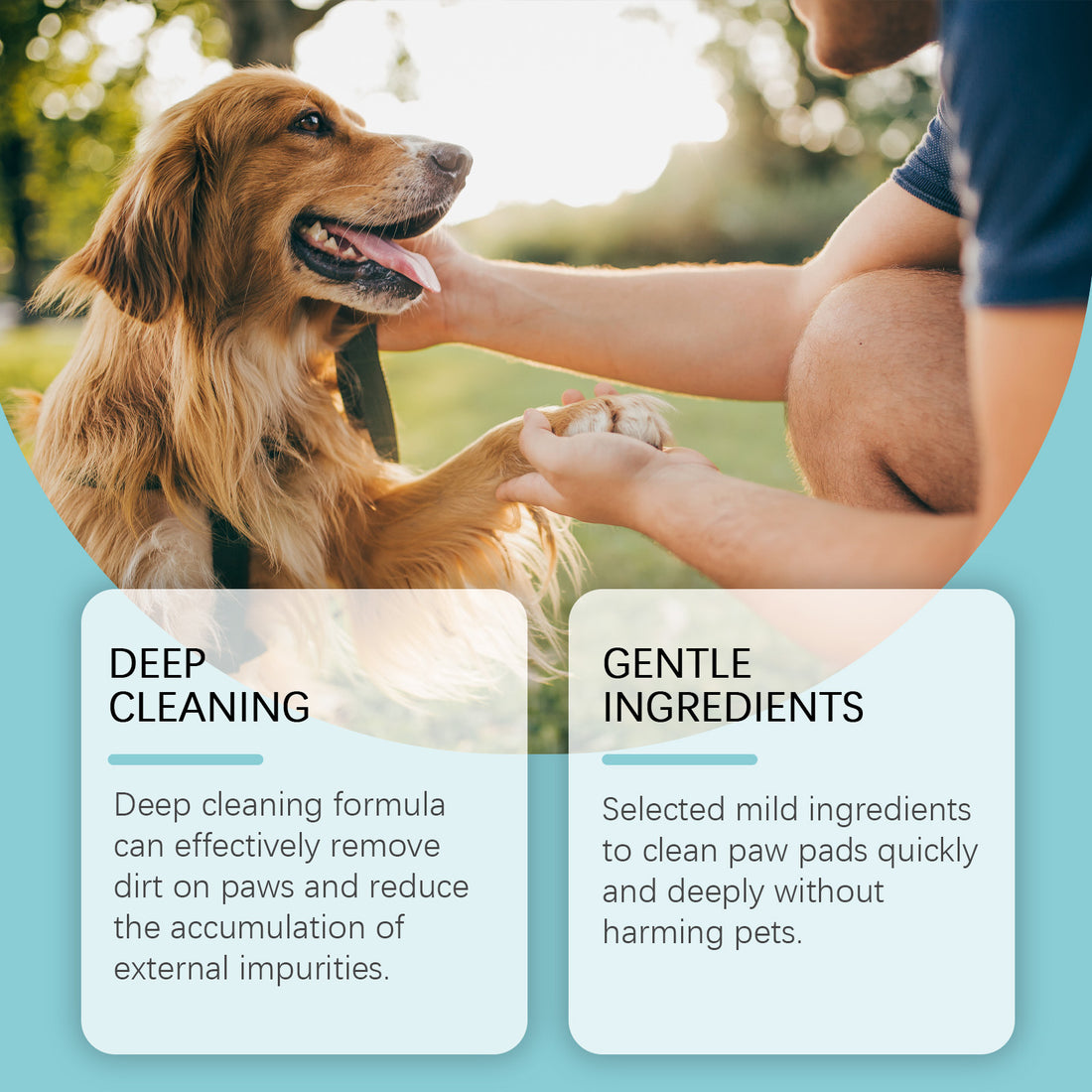 Dogs And Cats Paw Cleaner Care Moisturizing