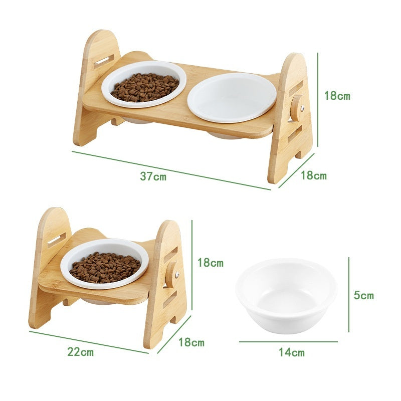 Spine Protection Cat Dog Drinking Bowl