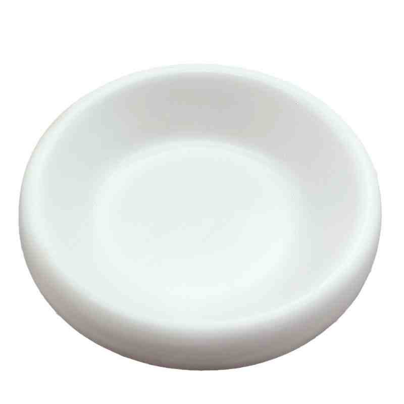 Solid Wood Cat Bowl Ceramic Pet Bowl