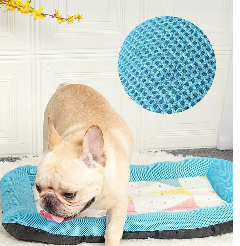 Summer Pet Ice Mat Dog Ice Silk Mat