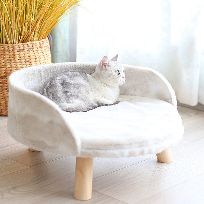 Pet Nest Teddy Puppy Dog Bed