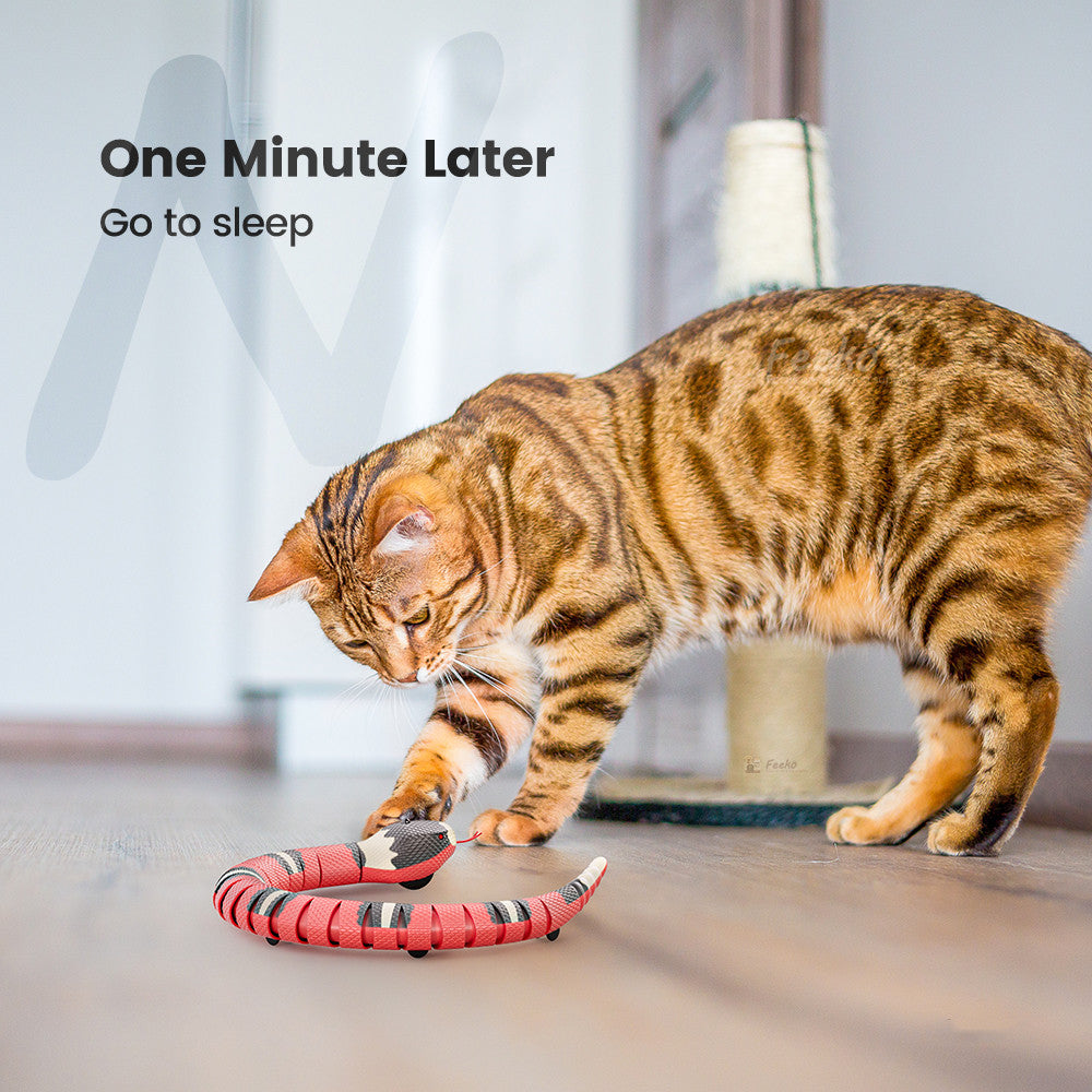 nteractive Sleeping Electric Induction Snake Toys