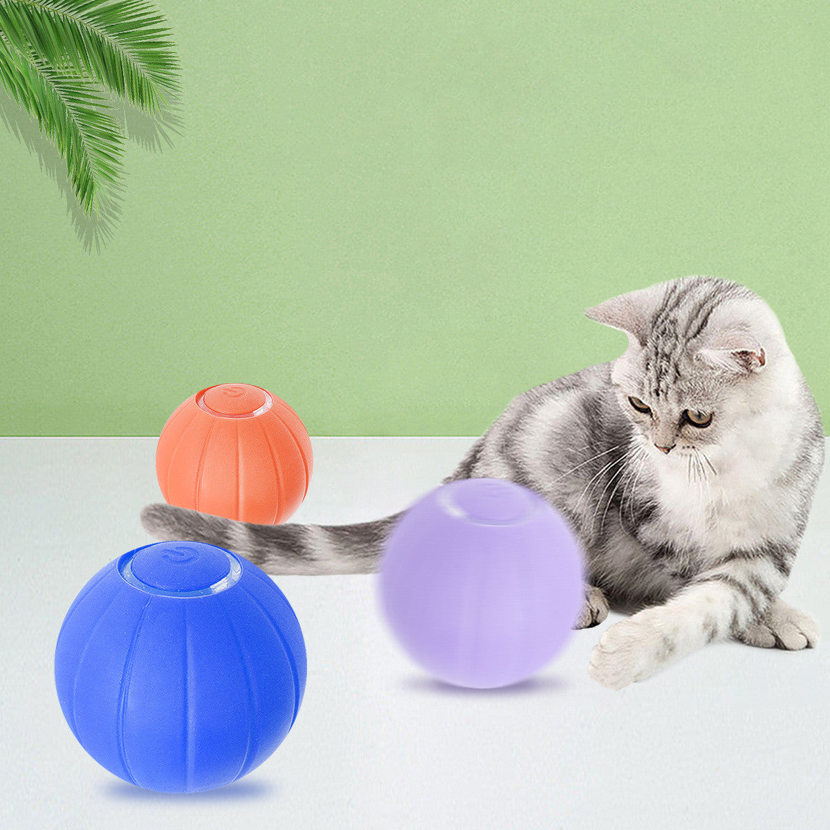 Smart Bouncing Rolling Silicone Ball Toy