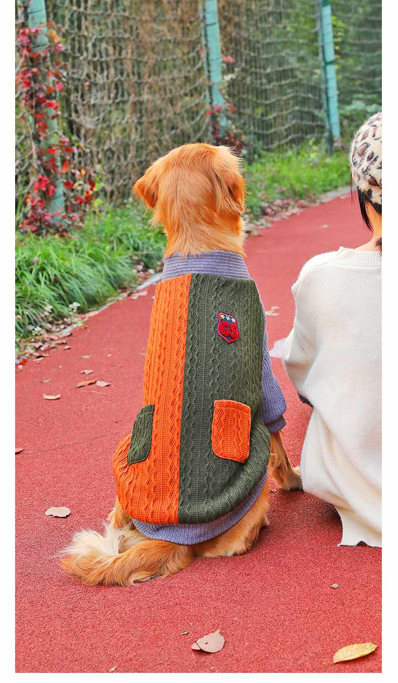 Thickening Large Dog Clothes Sweater