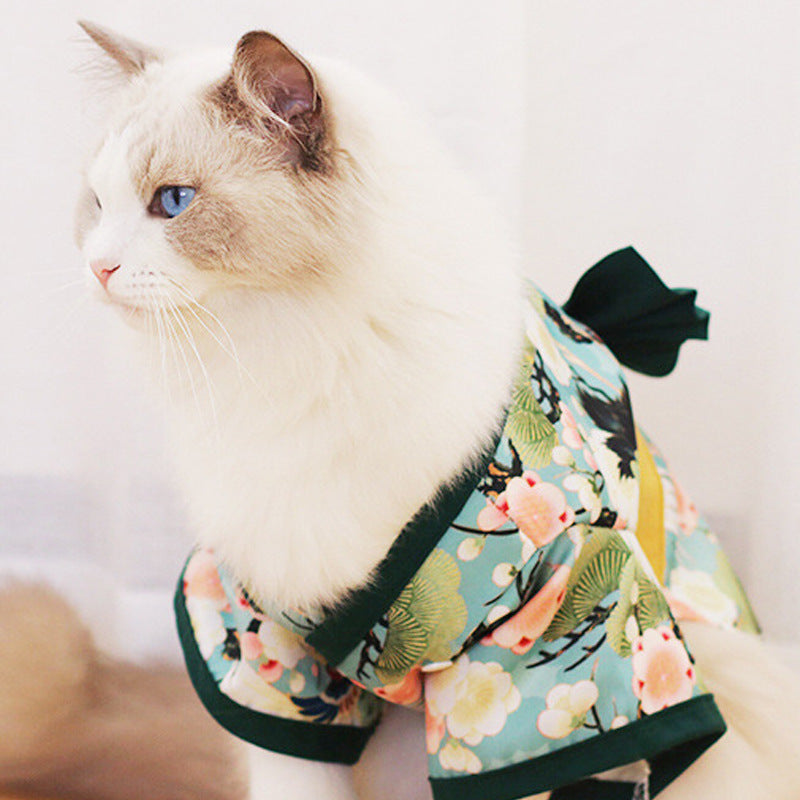 Kimono Pet Decoration Clothes Cat