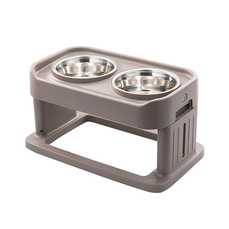Lifting Stainless Steel Pet Tableware