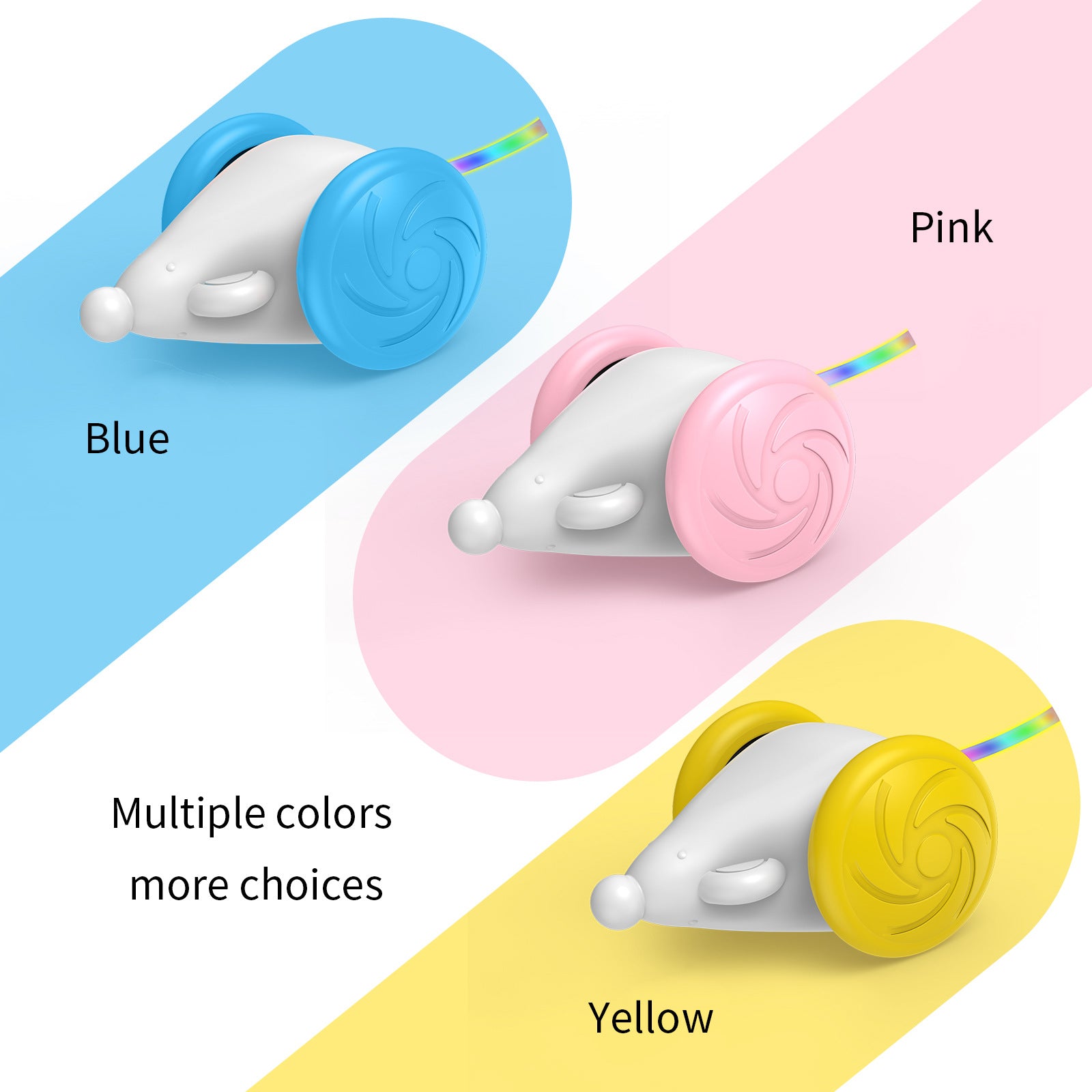 Interactive Toy For Cats Simulation Mouse Toy