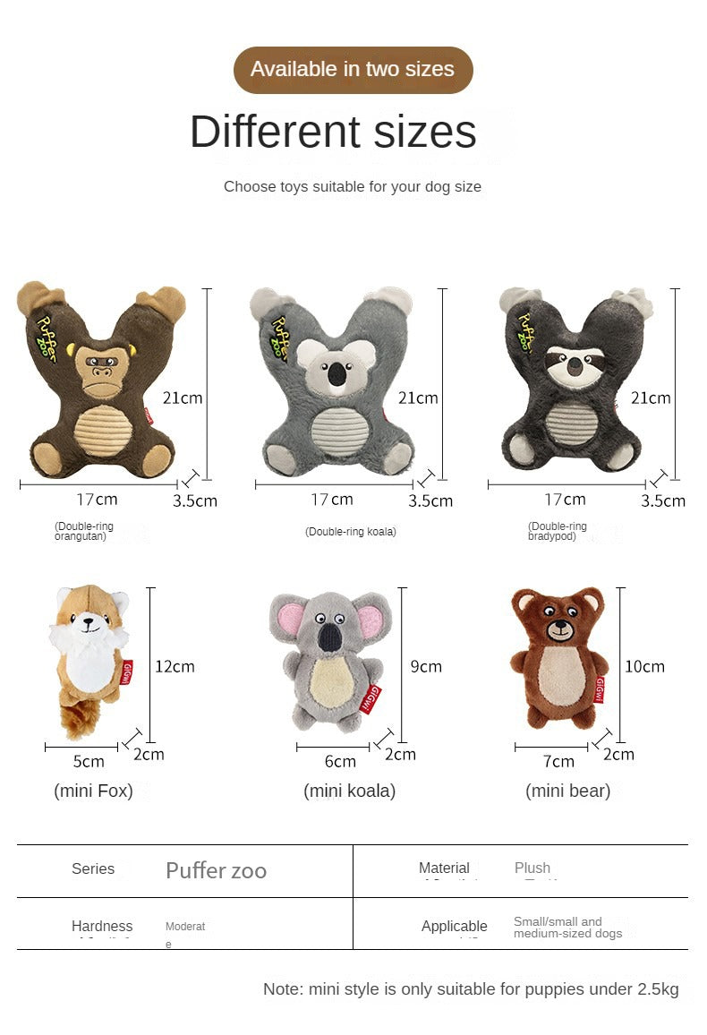 Sounding Paper Pet Sounding Toy Plush