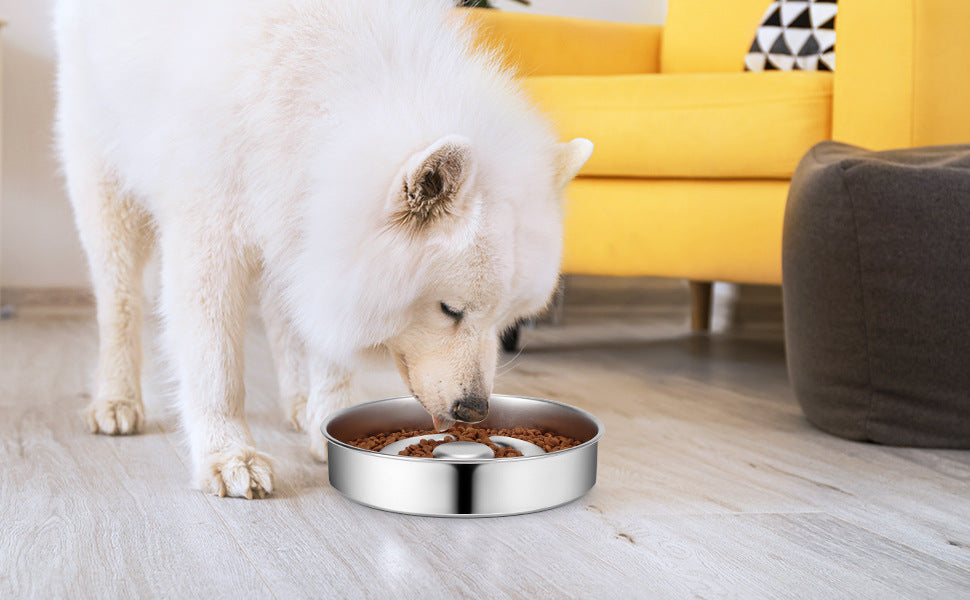 Feeding Bowl Stainless Steel Neck Protector